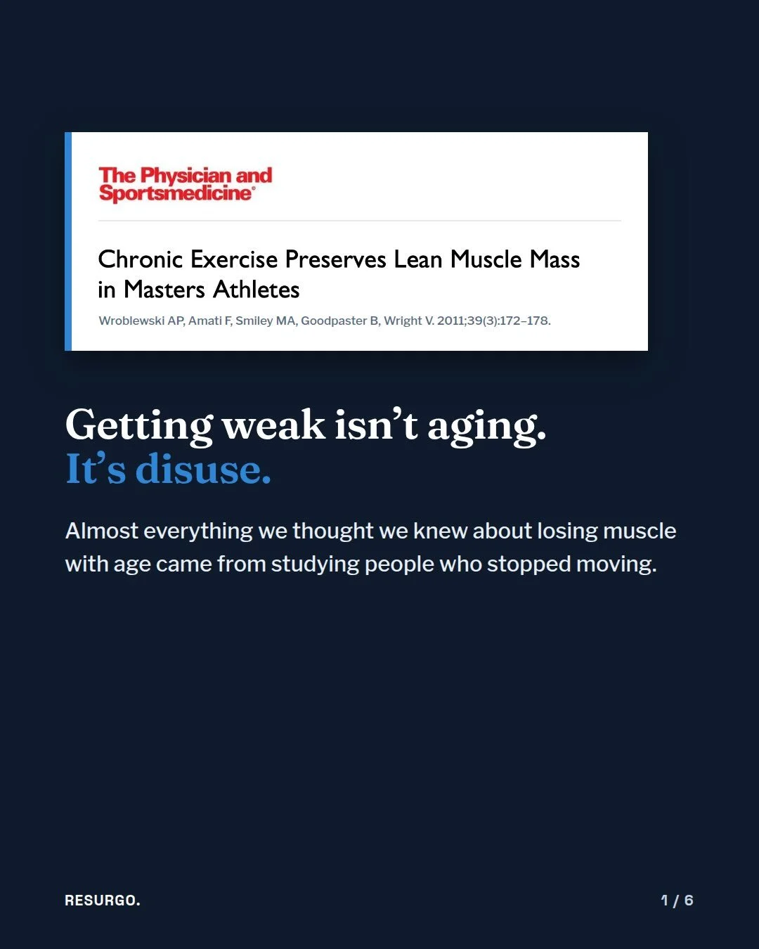 Most people do not decide to actively stop exercising. Pain, kids, work, and life happened and time seemed to accelerate almost overnight. We tried to keep up, but the sessions got shorter, then less frequent, then they were something you used to do.