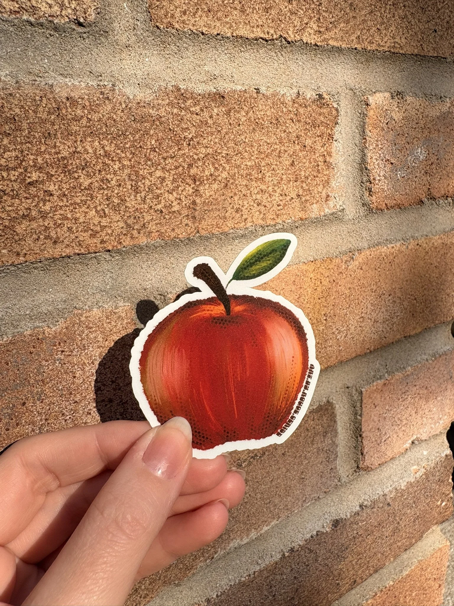 Autocollant Sticker - Pomme