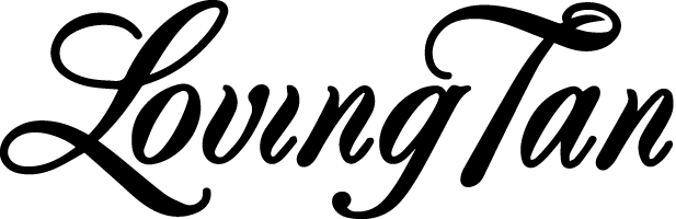 Loving Tan black logo.