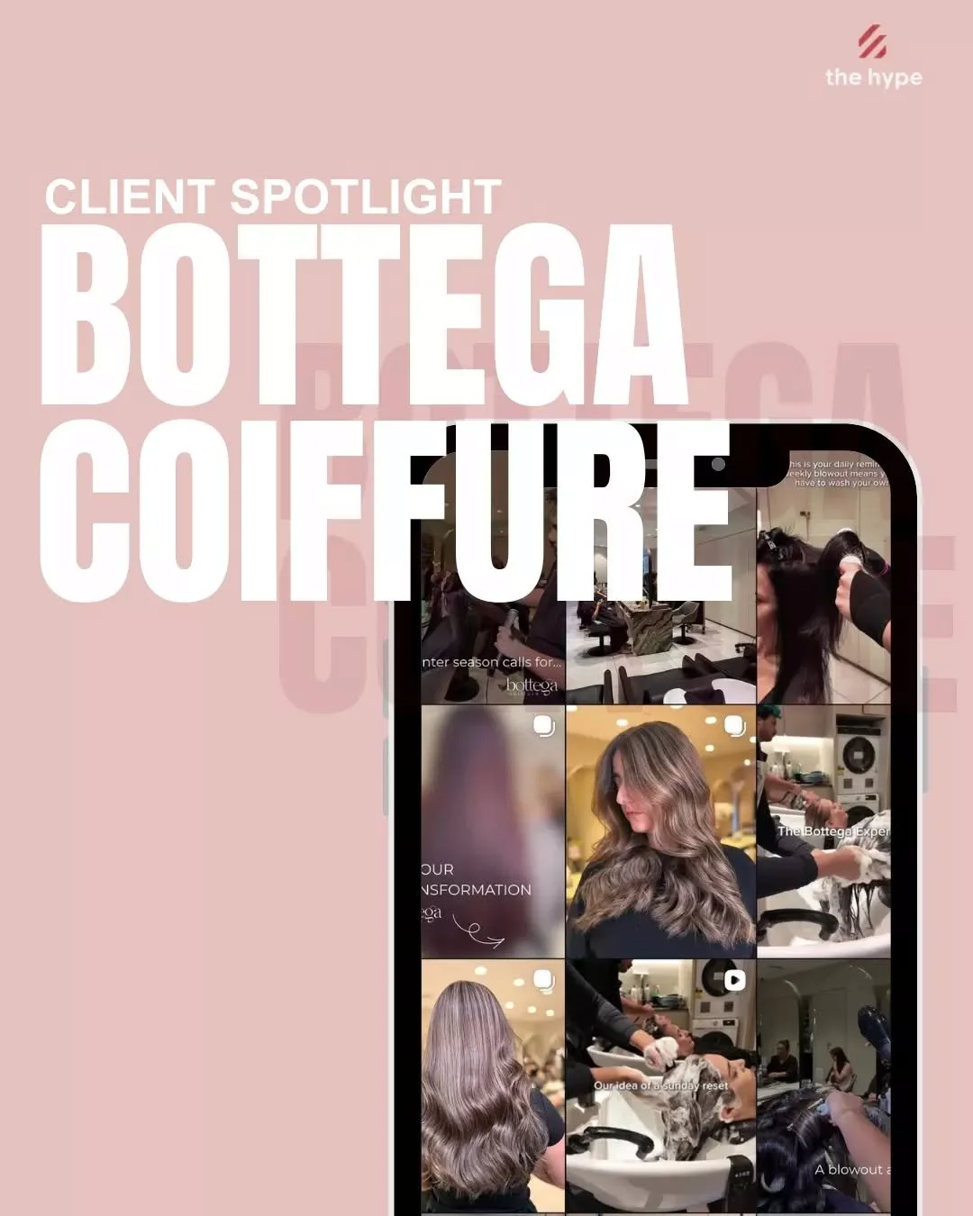 This month, we're shining the spotlight on Bottega Coiffure.

A brand that understands that every detail matters - from the experience they create in the salon to the way they show up online.

We're proud to be part of their journey and excited for e