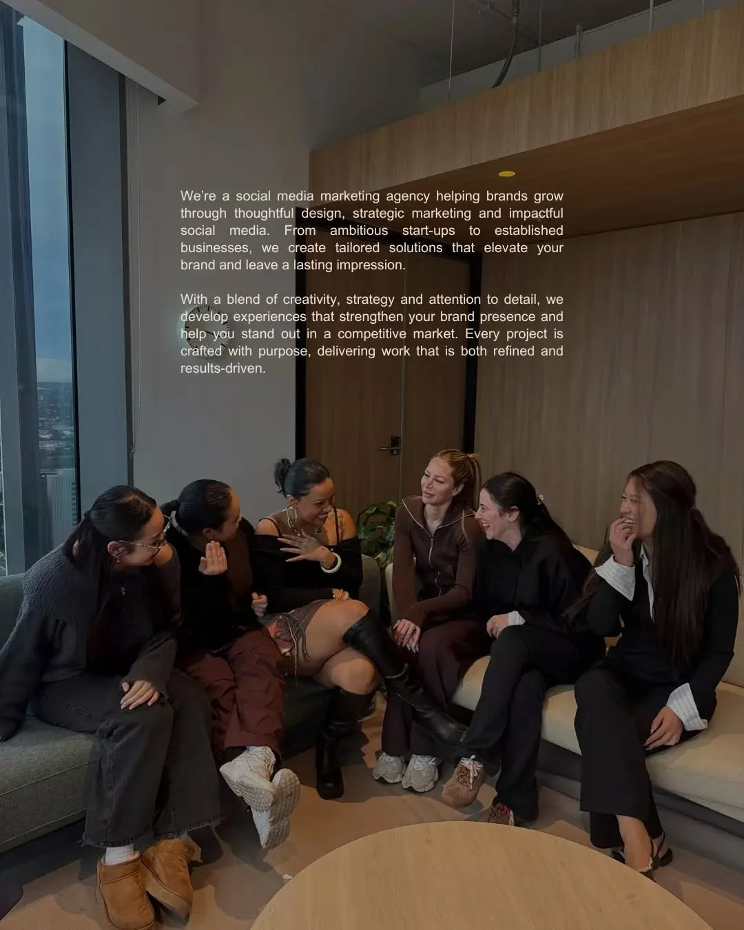 Working with us isn't just about handing over your social media.

It's about partnering with a team that takes the time to understand your business, your goals, and the people you're trying to reach.

Because great marketing isn't built on guesswork 