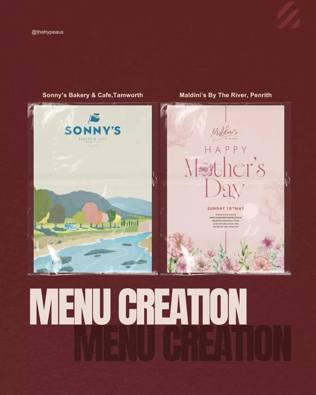 A menu should do more than list what&rsquo;s on offer.

From layout and design to brand consistency, we create menus that elevate the customer experience and feel considered at every touchpoint.

#thehype #sydneymarketingagency #creativeagency #sydne