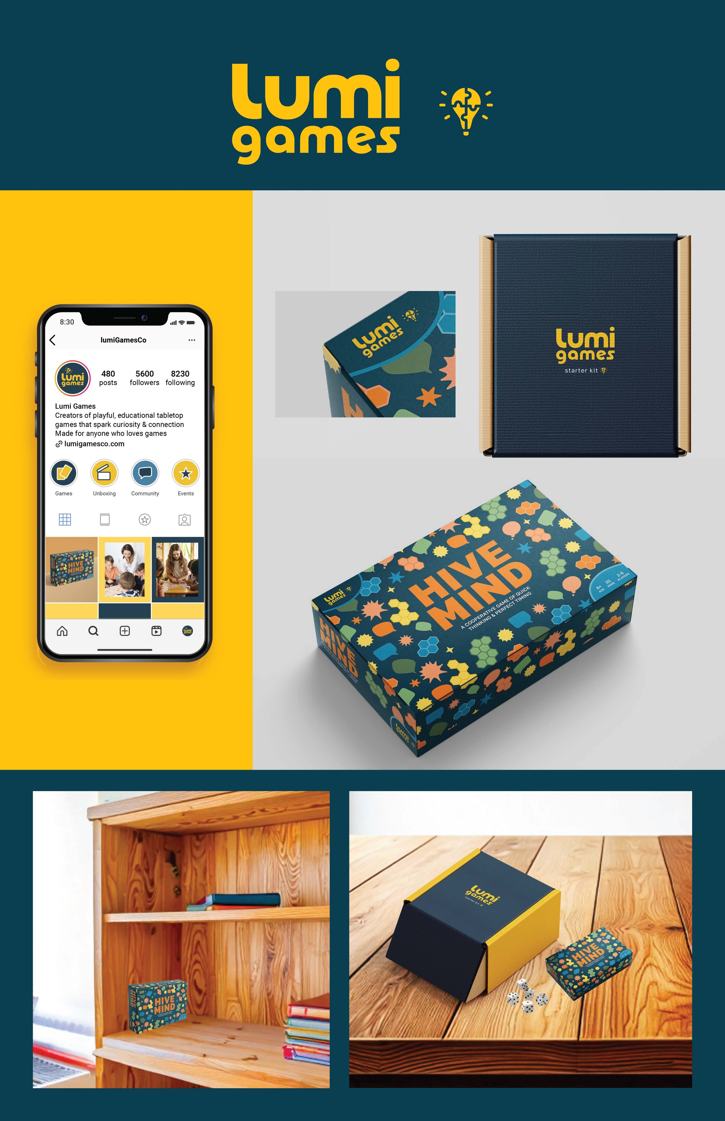 Lumi Games Branding 