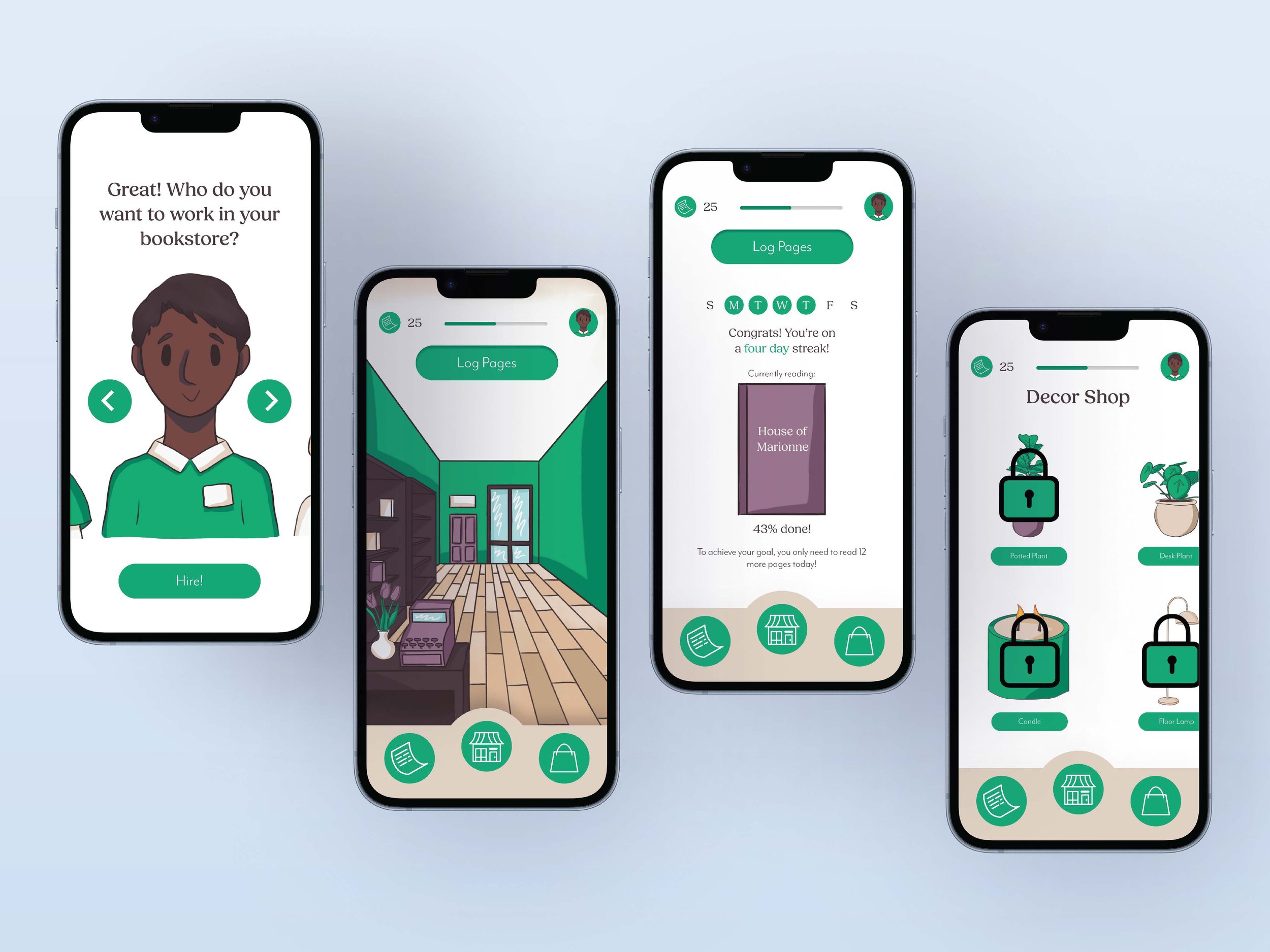Find Your Self, Self Care App Design 