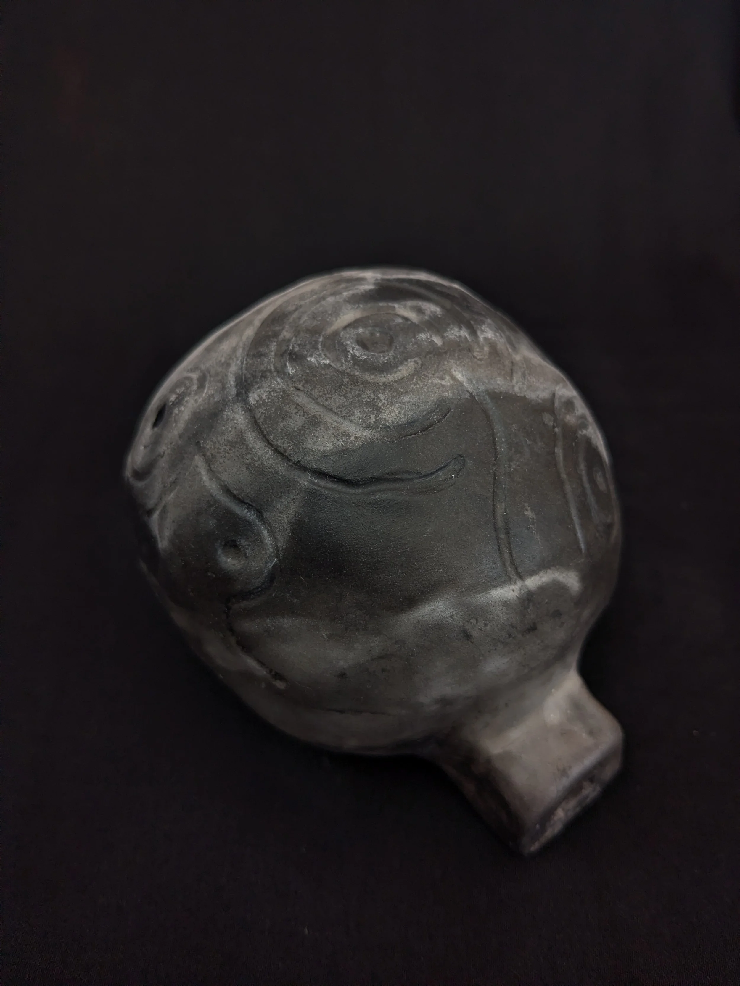 Pit fired ocarina