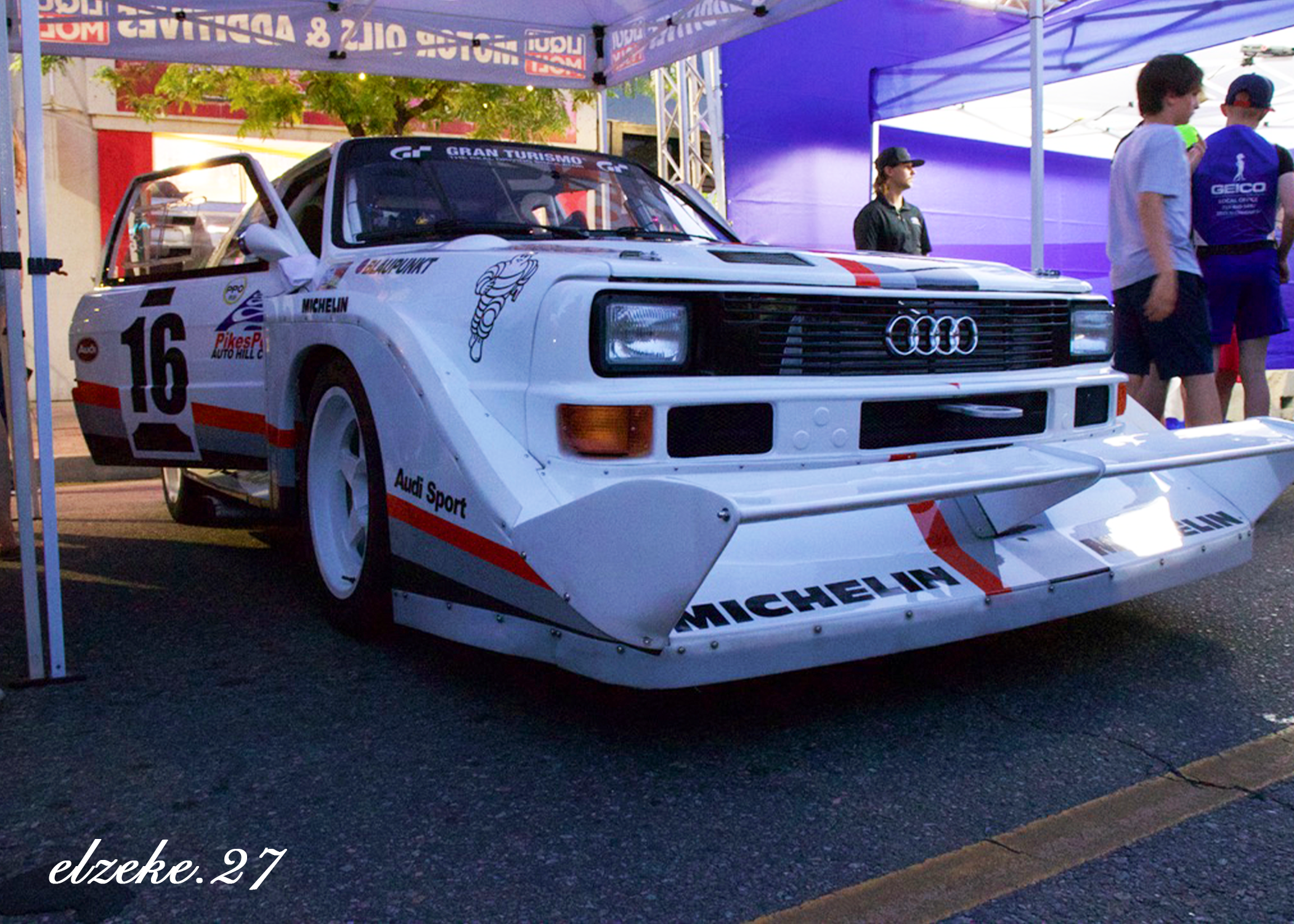Alex Kim 1987 Audi S1 Pikes Peak Tribute