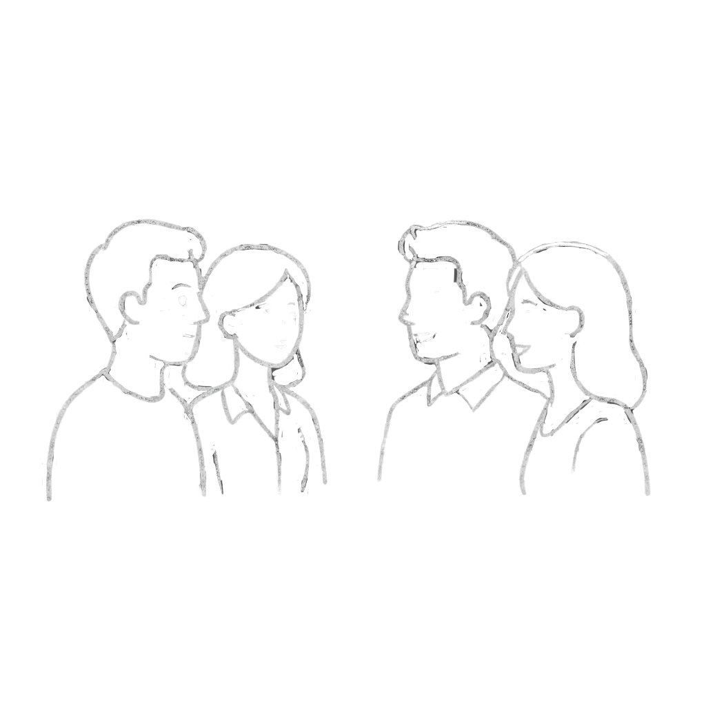 A four adult people image icon linking to the Family Mediation page