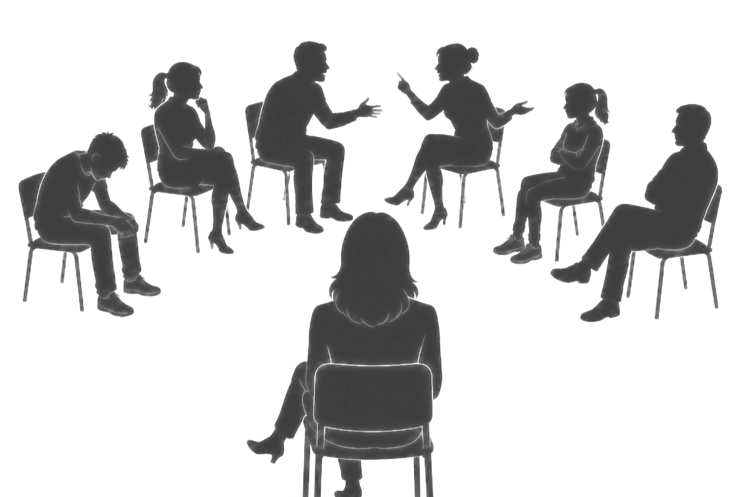 Family mediation with an extended family