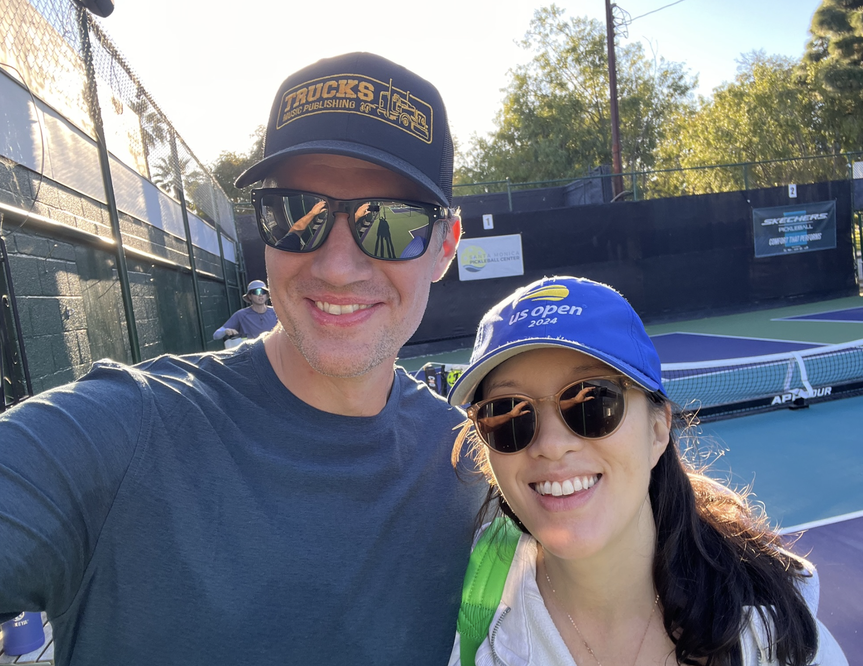 First time playing pickleball!