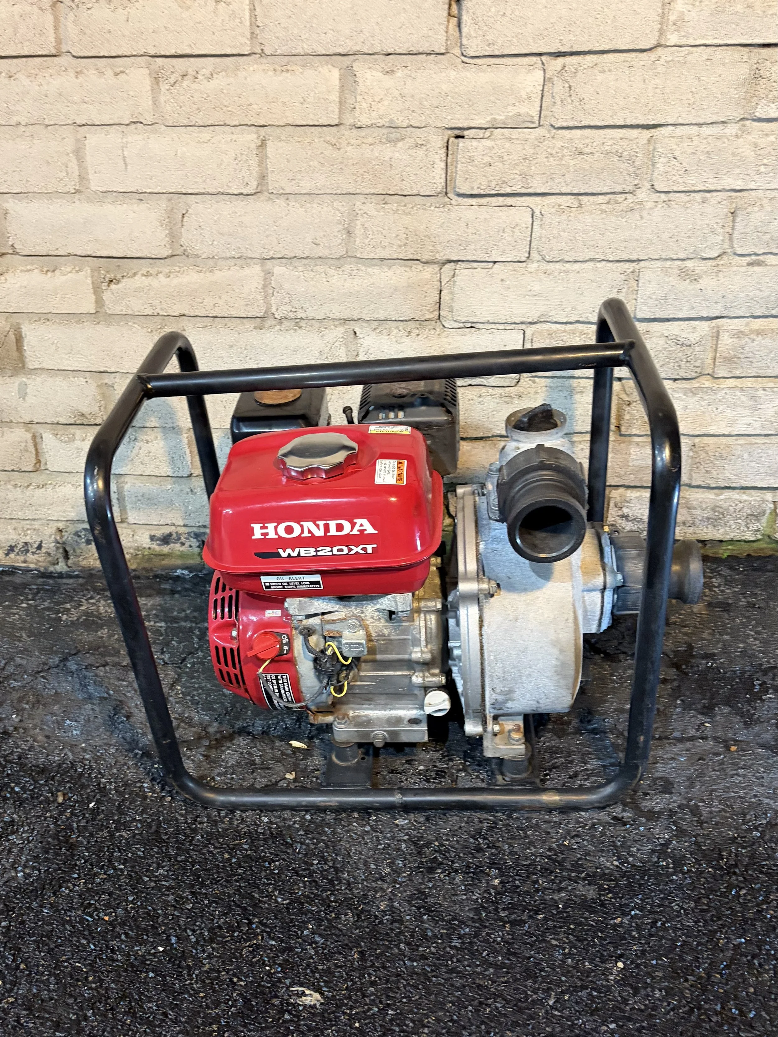 Honda portable water pump