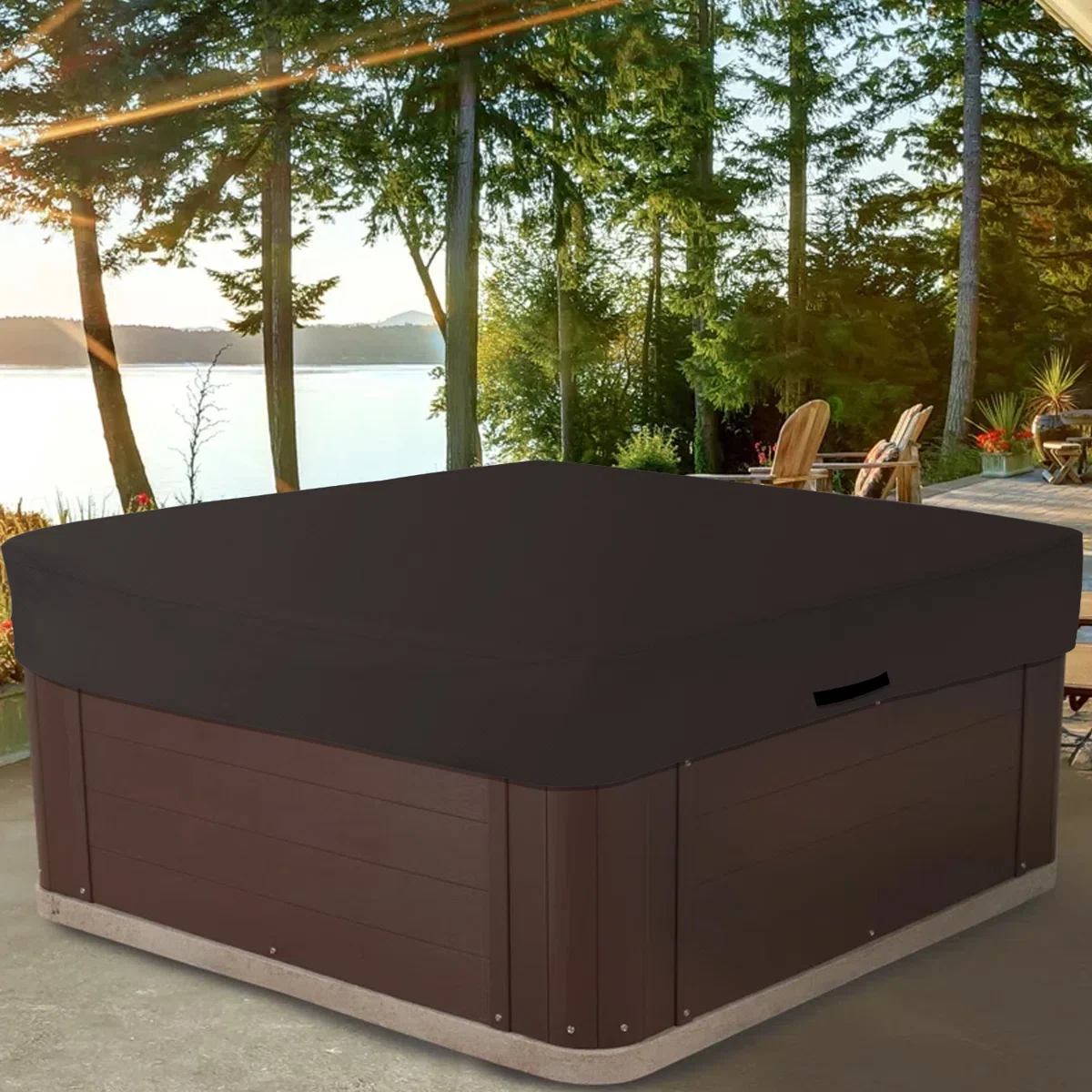 Heavy Duty Hot Tub Jacuzzi Outdoor Gazebo Covers/ Cover for Hot Tub