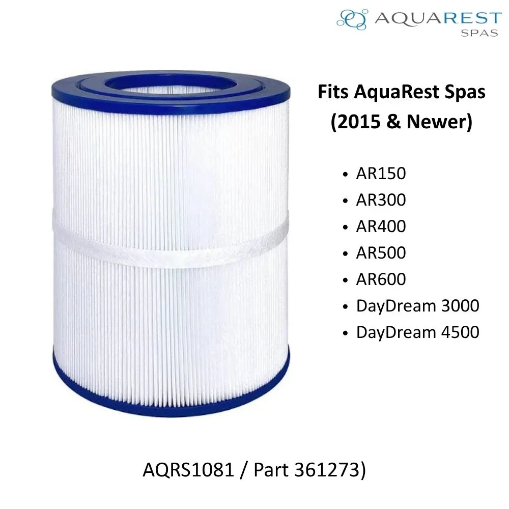 AquaRest Replacement Spa Hot Tub Filter