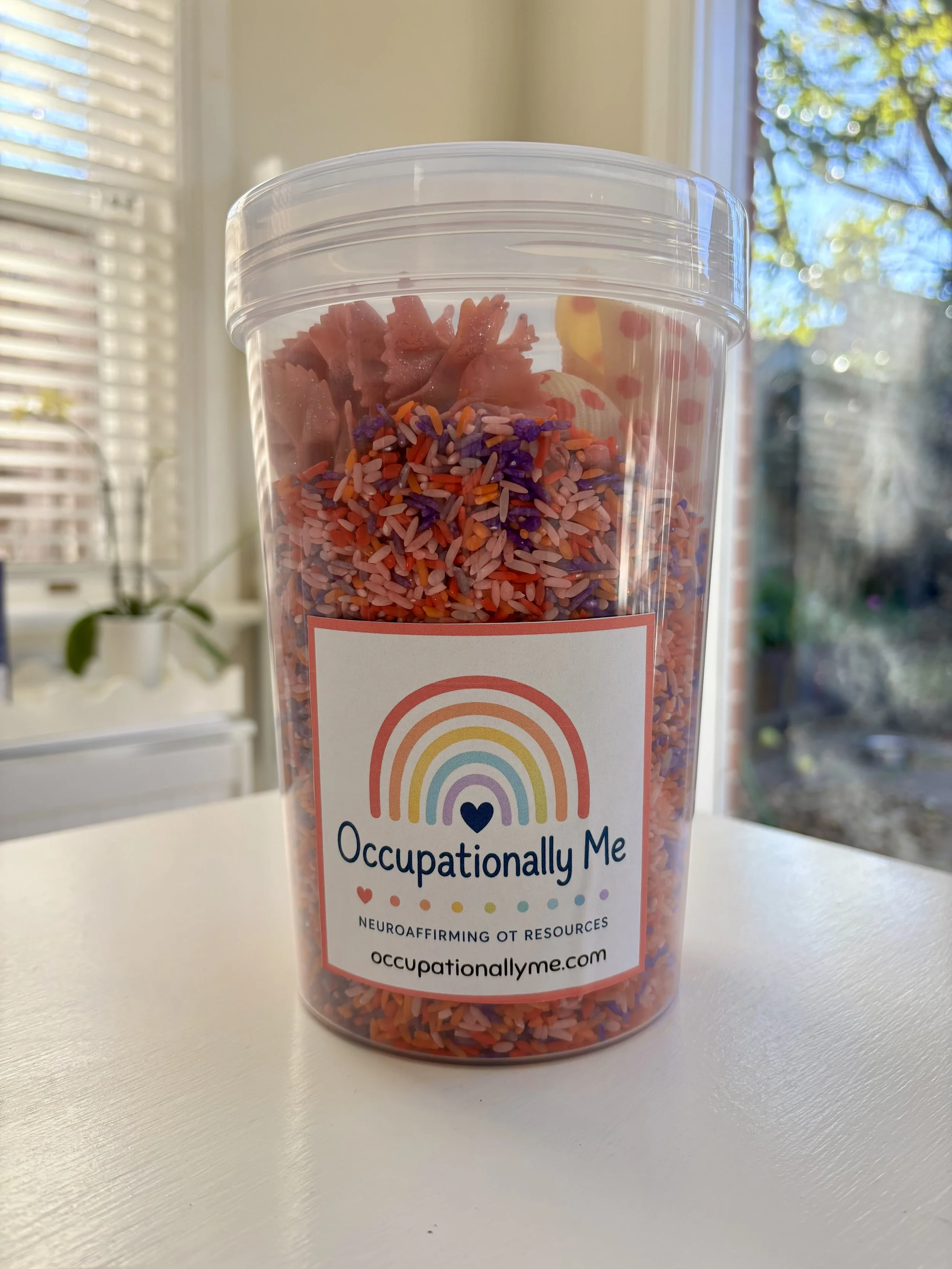 Rainbow Sensory mix