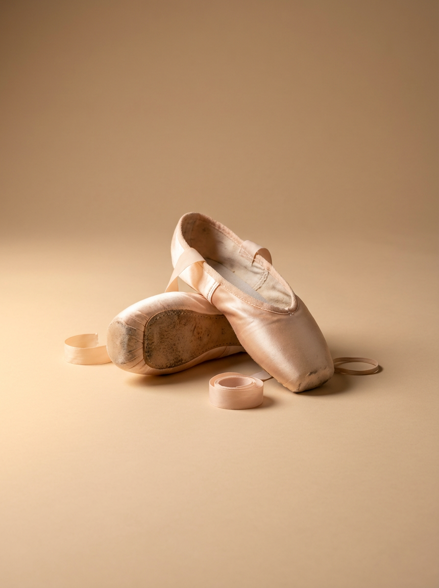 Satin Pointe Shoes