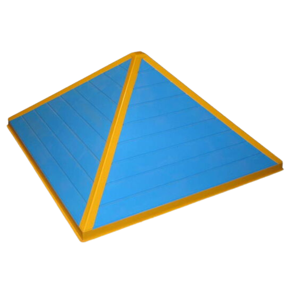 GFK-Turmdach für Spieltürme 140 × 140 cm