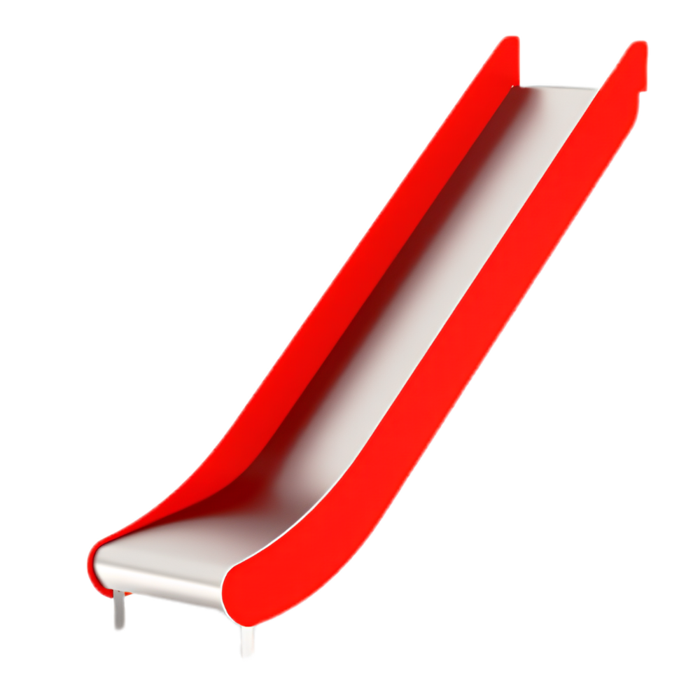 Edelstahlrutsche mit HDPE-Seitenwangen