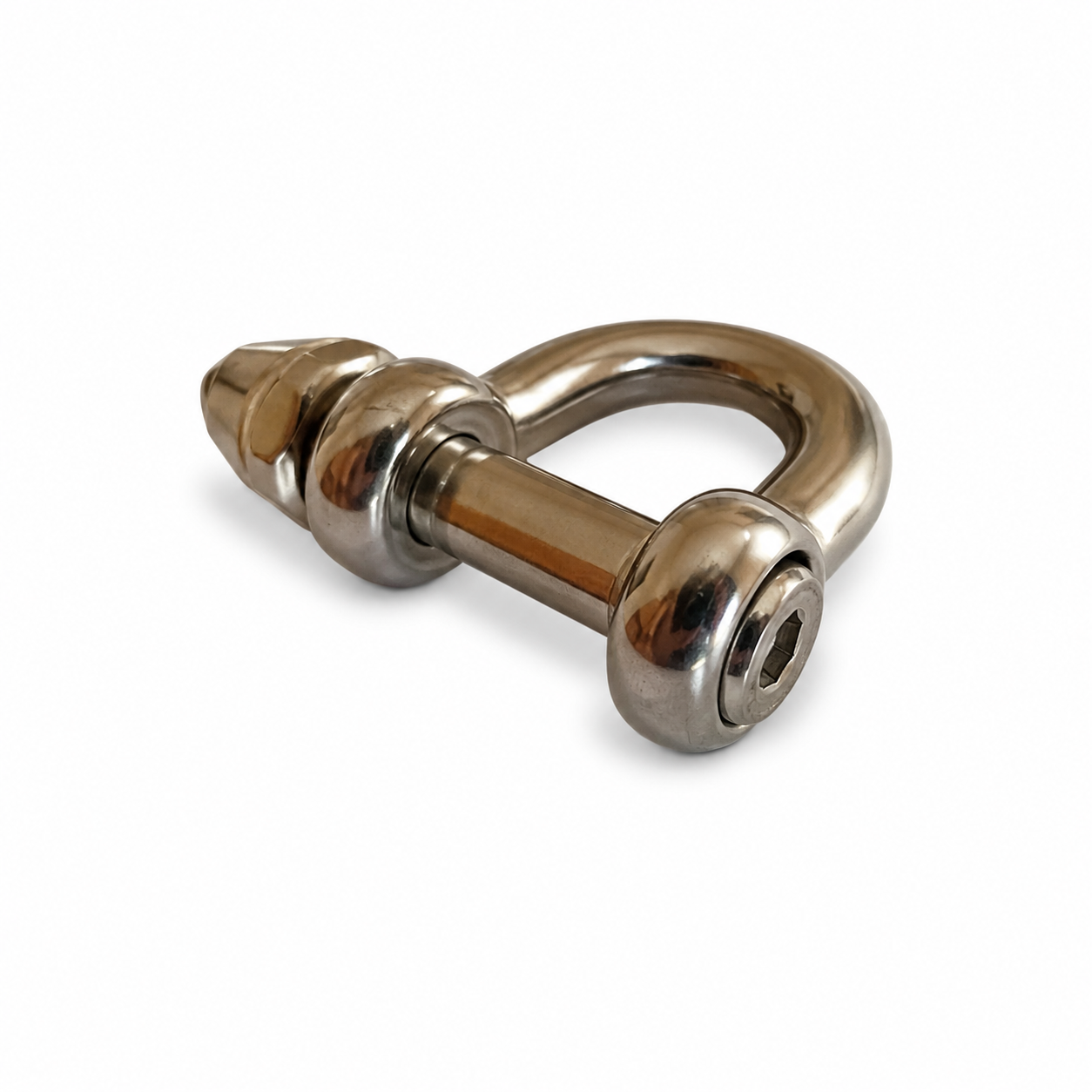 D-Schäkel 6 mm MICRO Edelstahl