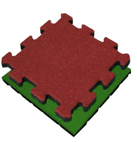 Gummiplatte für Sportflächen