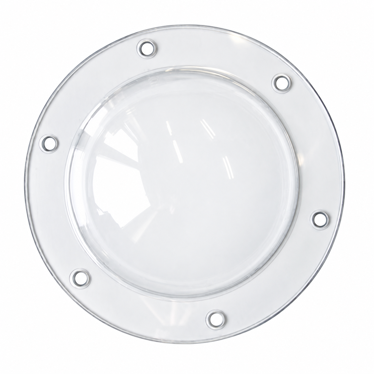Rundes Blasenfenster aus Polycarbonat