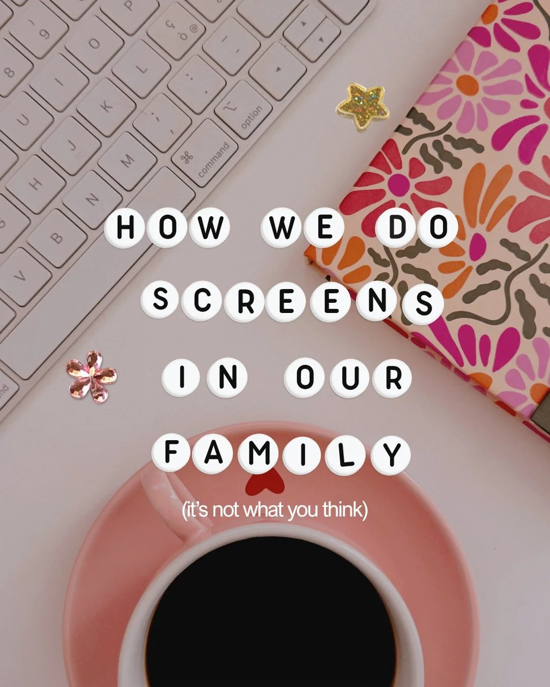 we're not a screen-free family. but we're intentional about how screens show up in our home.

some of these took time to figure out. 
some the kids pushed back on. 
some surprised us by working better than we expected.

the walkie talkies were my fav