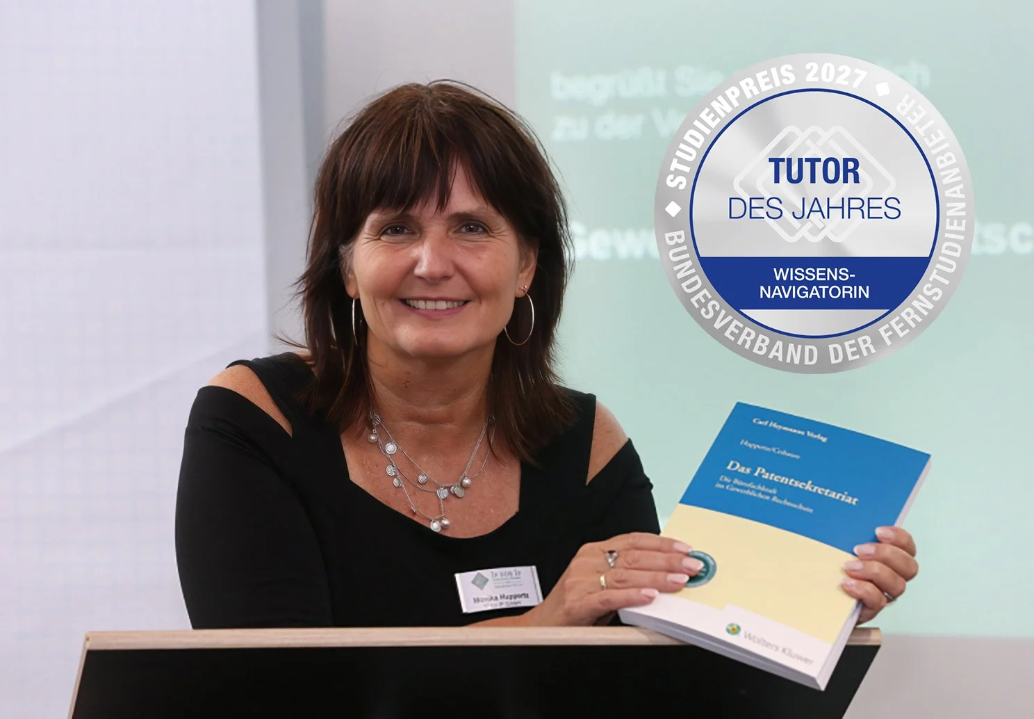 Monika Huppertz erneut unter den Top 5 der „Tutor*innen des Jahres“ 2027 plus Sonderauszeichnung als Wissensnavigatorin 2027