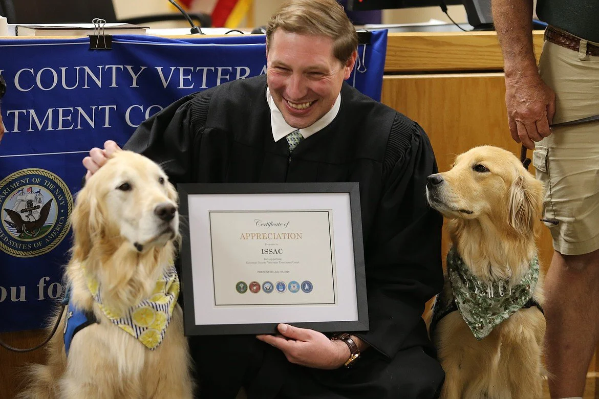 July 8, 2026: Isaac the Comfort Dog Retires
