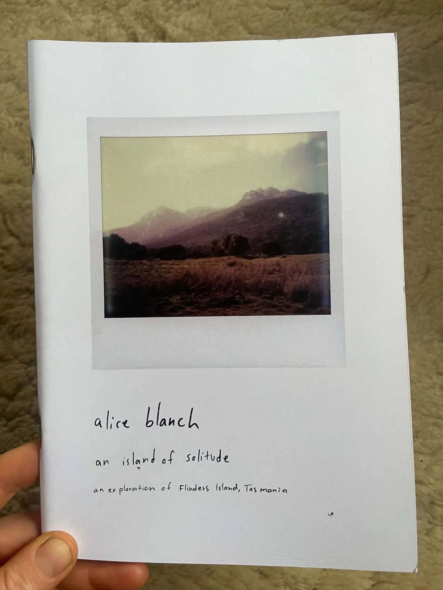 Artist Book- An Island of Solitude