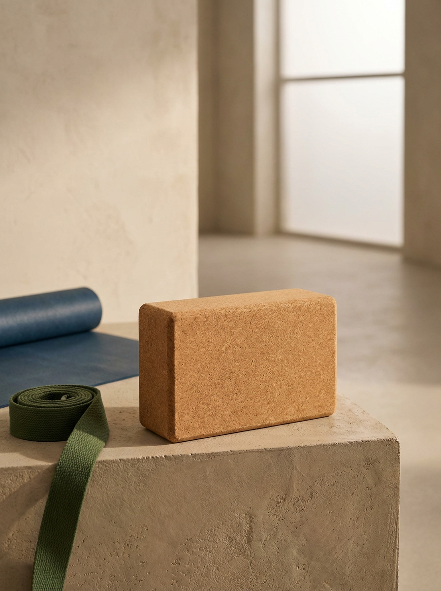 Cork Yoga Block