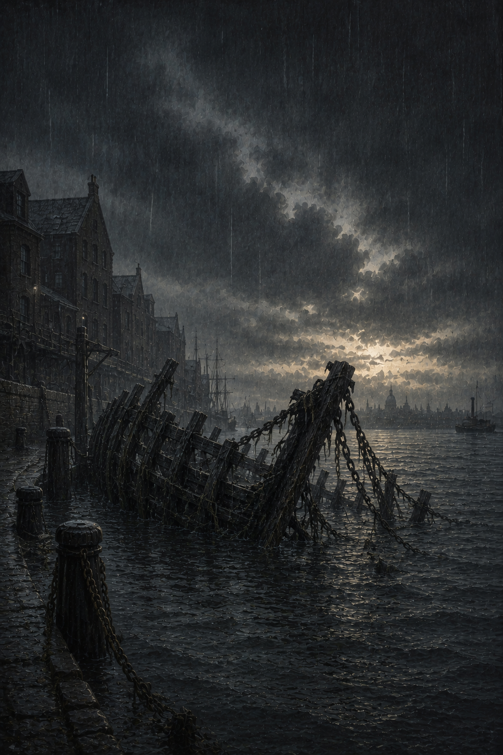 The Morrigan Wreck, St Katherines Dock