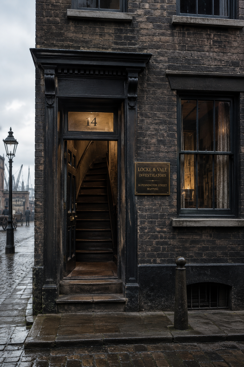 Locke & Vale Investigators, Pennington Street, Wapping