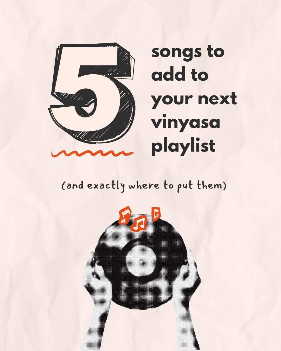 I never used to curate playlists for my classes, I just had a sound bath Apple Music playlist play softly in the background.

Then I had a conversation with @abbyhoffmann.yoga about how I could curate a playlist to suit the arc of my classes, taking 