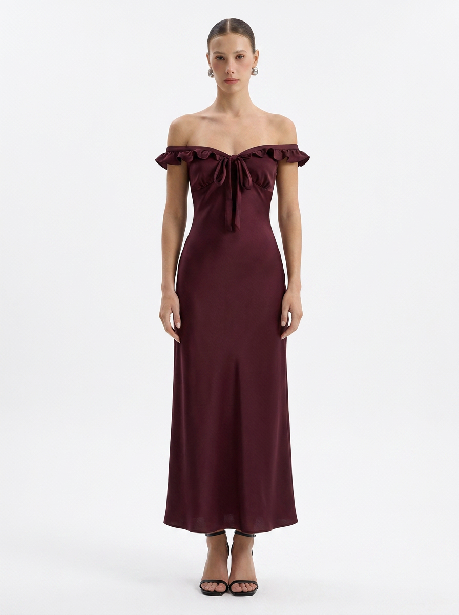 The Merlot Muse Dress