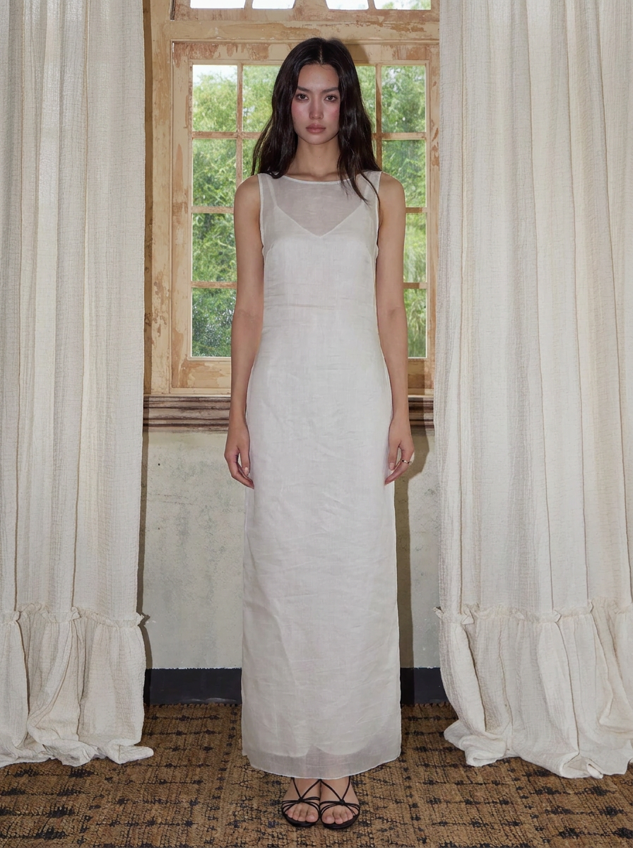 Aurelia's Mist Maxi Dress
