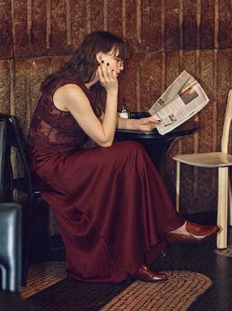 Vintage vibe in a Wearable style. The Belladonna Sheer Blouse