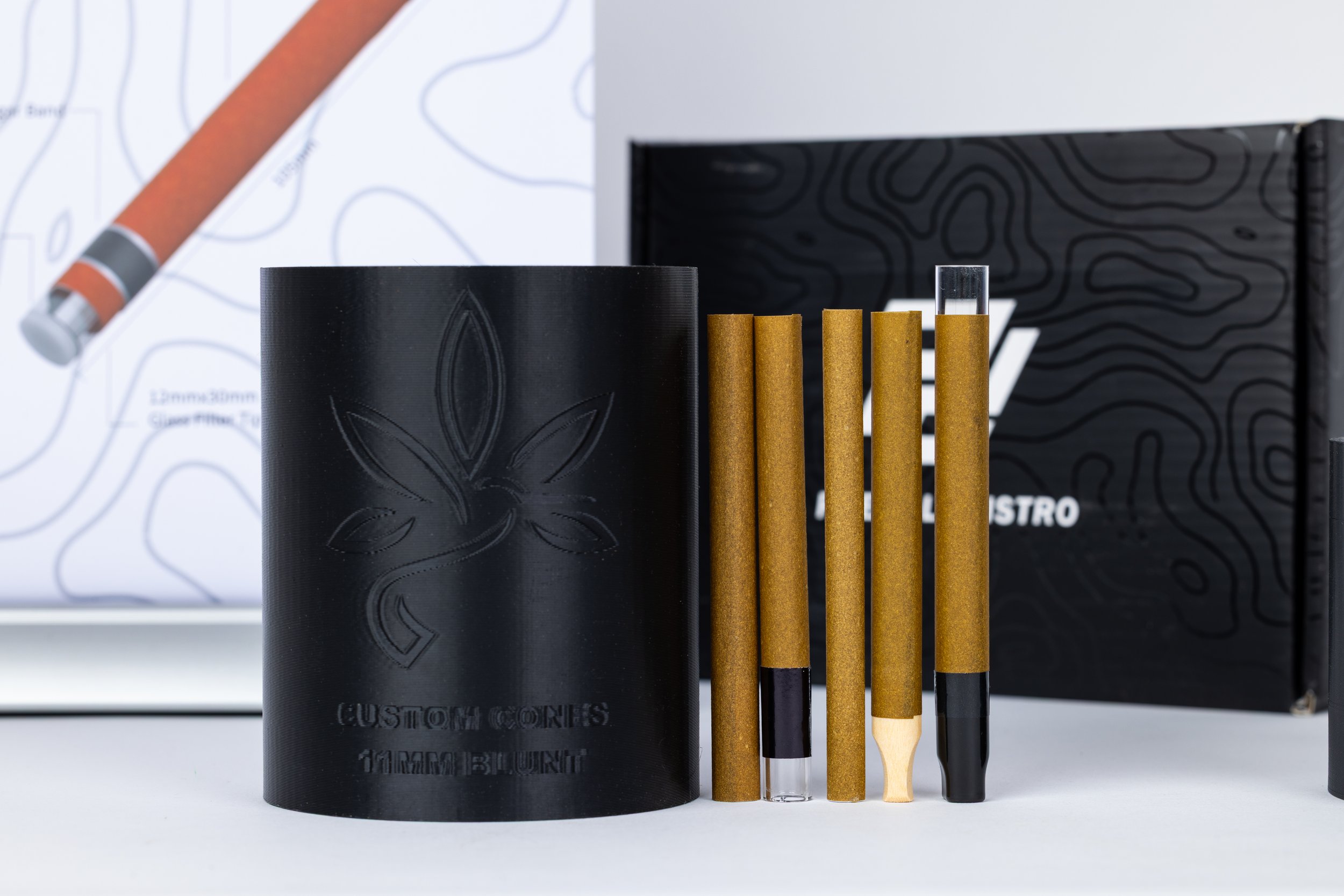 Hummingbird blunt pods for Preroll Distro blunt tubes and commercial blunt production