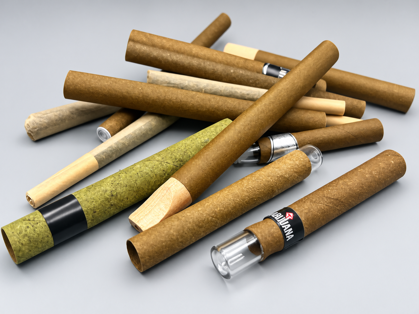 Blunt tubes with glass tips, paper tips and multiple formats for Hummingbird automated filling