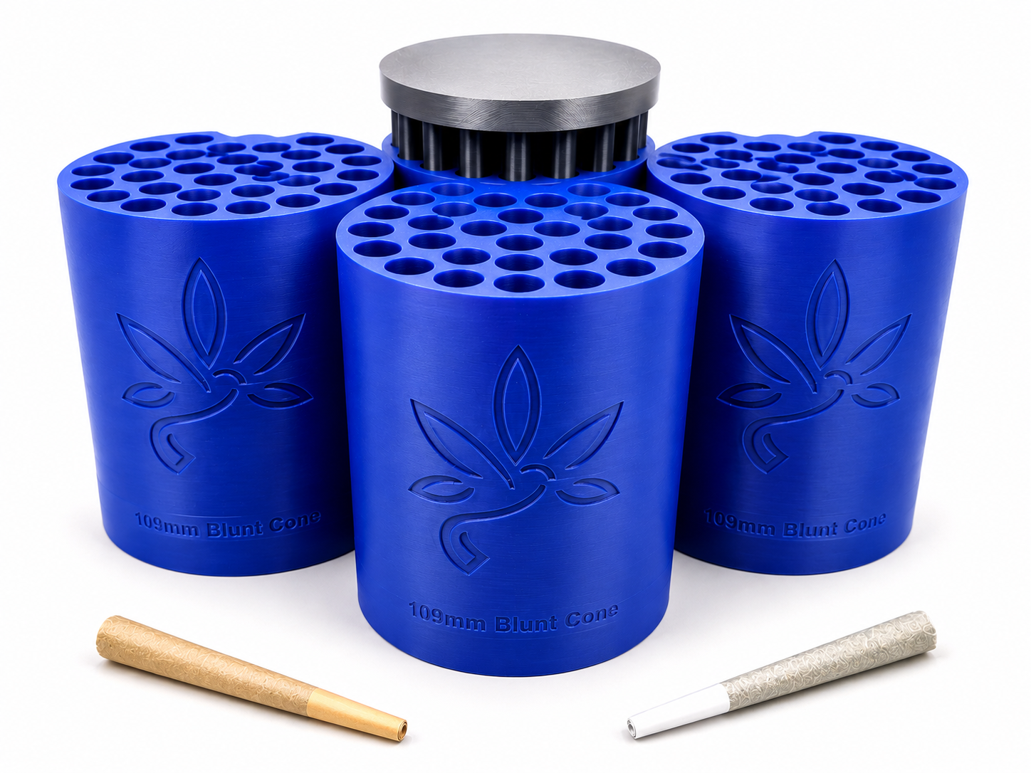 Hummingbird 109/26 pod sets for automated 1-gram preroll filling, commercial production and infused prerolls
