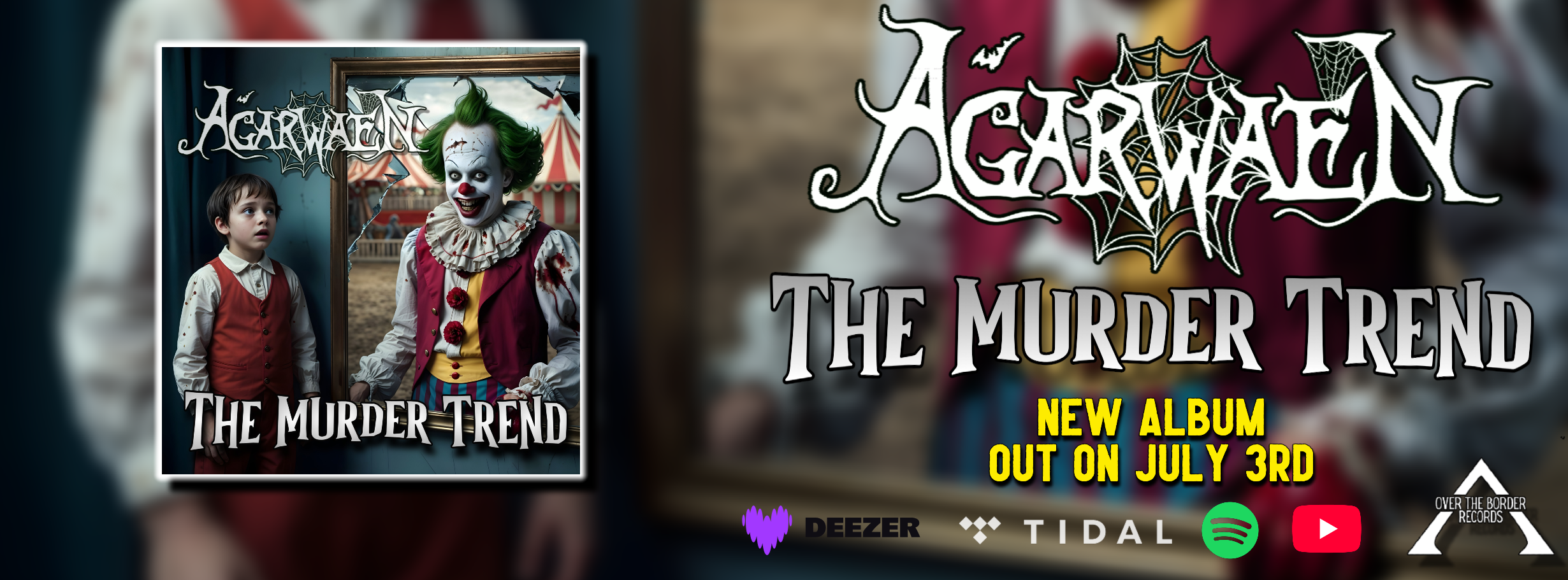 "The Murder Trend" Facebook cover