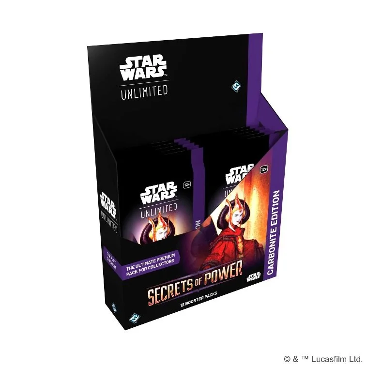 Star Wars Unlimited SECRETS OF POWER CARBONITE BOOSTER BOX