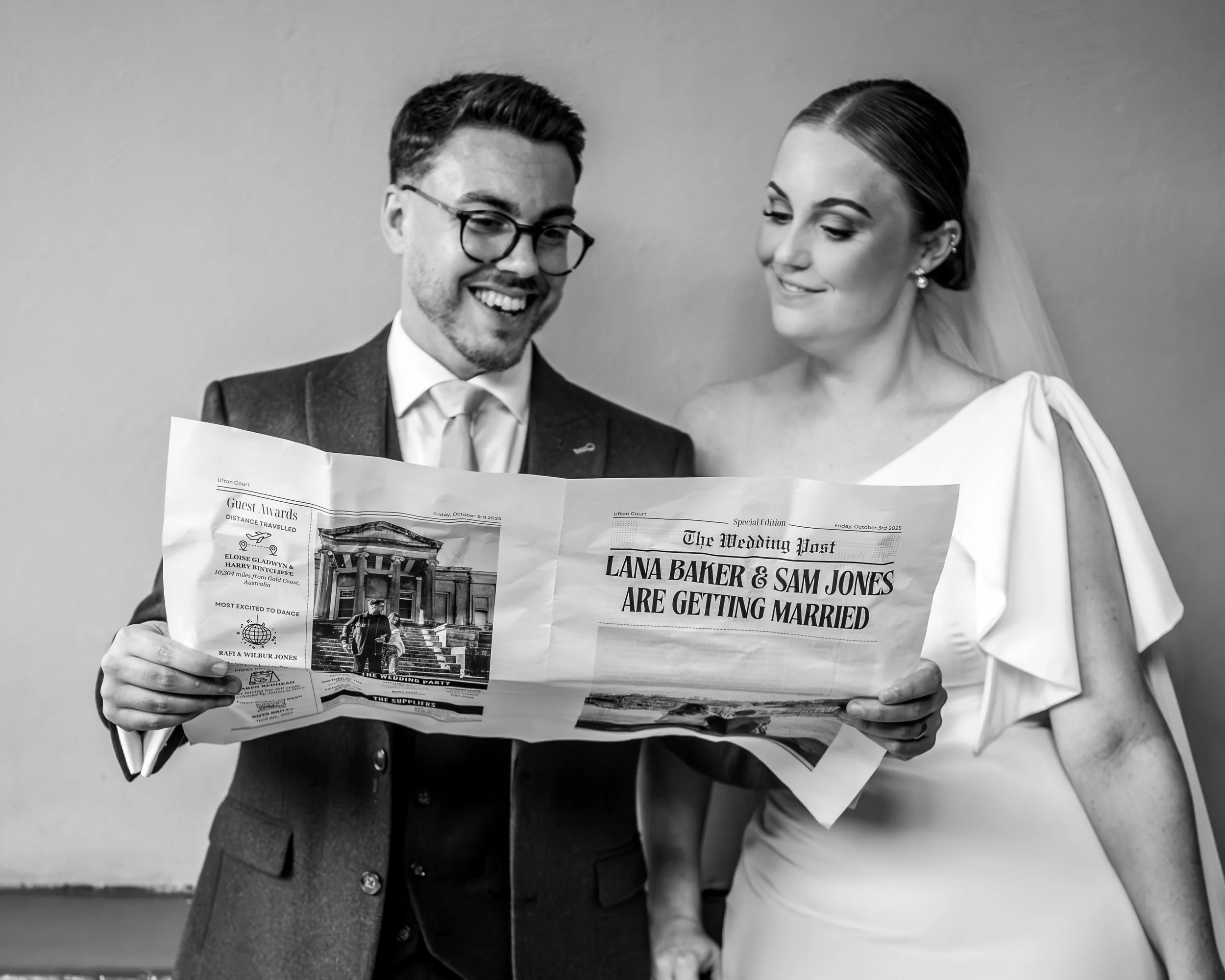 Lana &amp; Sam &ndash; what an incredible day their wedding was! Filled with laughter, champagne sprays, ABBA, and so much more&hellip; it only felt right to collaborate with @kirstypurkisphotography and create this cute little post together. 🥰

Sin