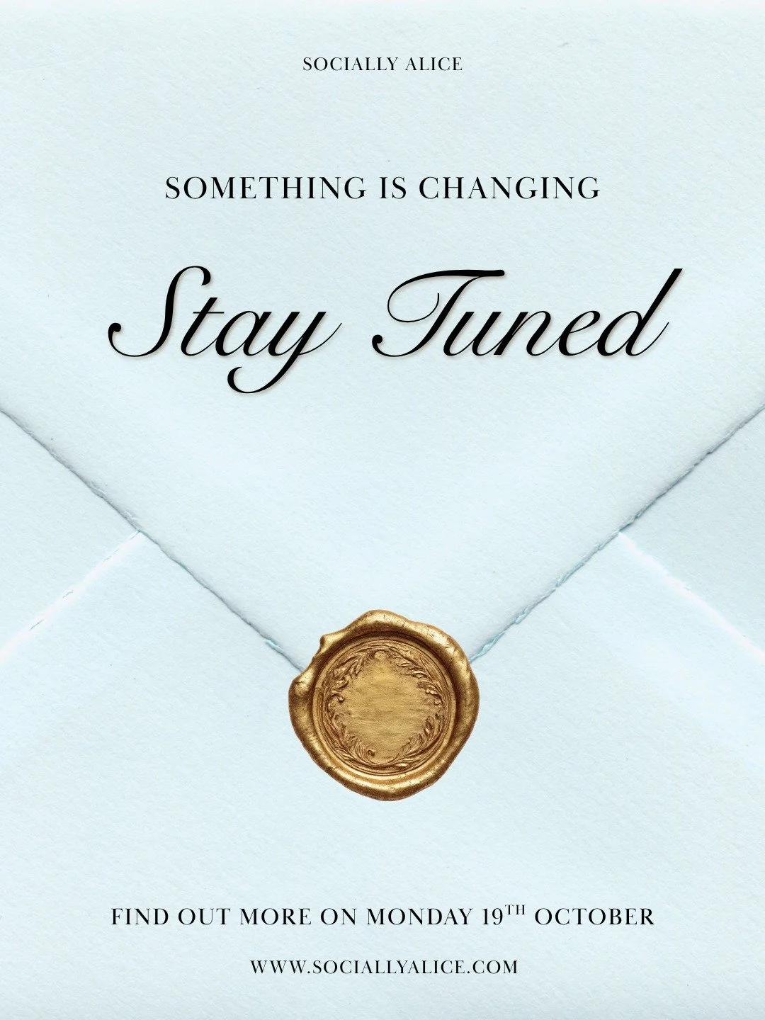 Something is changing round here and we cannot wait for you to see the changes and new services we will be offering 👀! 

Stay tuned for more information coming on Monday 19th October at 5pm!

#Weddingcontentcreator #Hampshirebusinesses #Surreysmallb