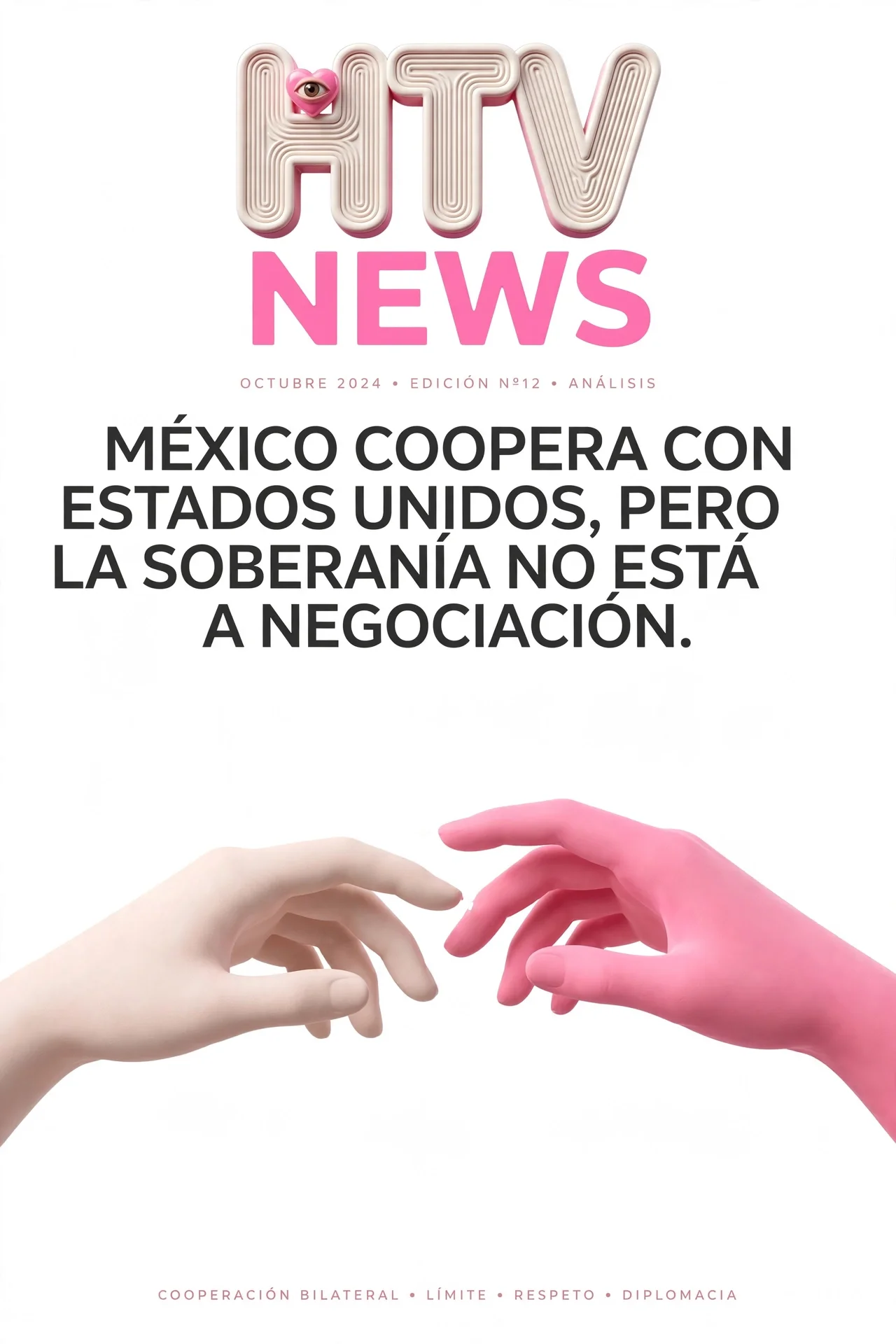 MÉXICO COOPERA CON ESTADOS UNIDOS, PERO LA SOBERANÍA NO ESTÁ A NEGOCIACIÓN