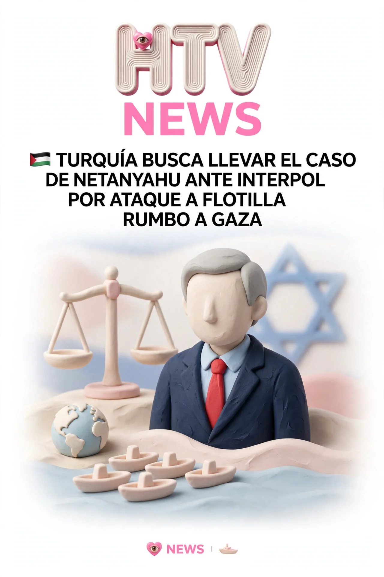🇵🇸 TURQUÍA BUSCA LLEVAR EL CASO DE NETANYAHU ANTE INTERPOL POR ATAQUE A FLOTILLA RUMBO A GAZA