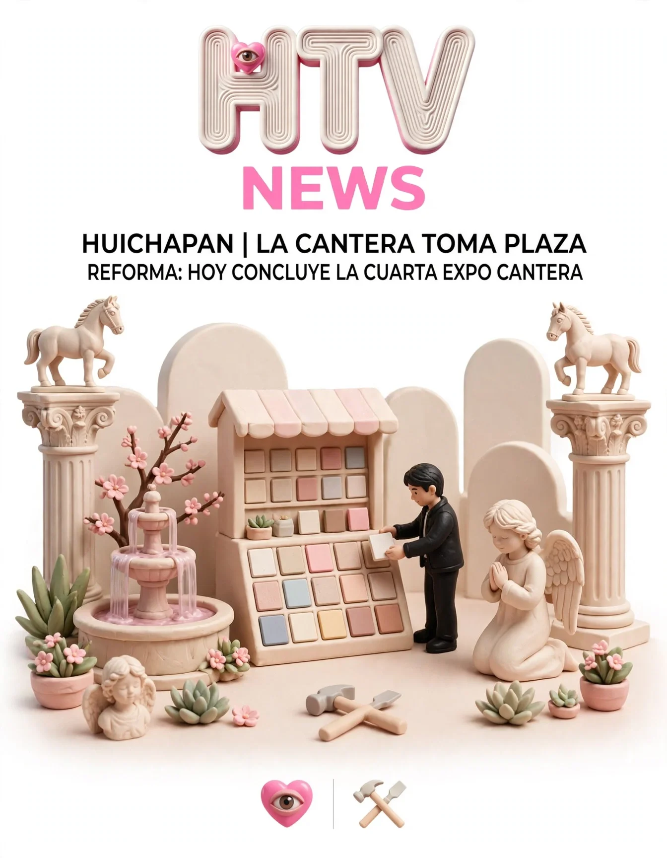HUICHAPAN | LA CANTERA TOMA PLAZA REFORMA: HOY CONCLUYE LA CUARTA EXPO CANTERA