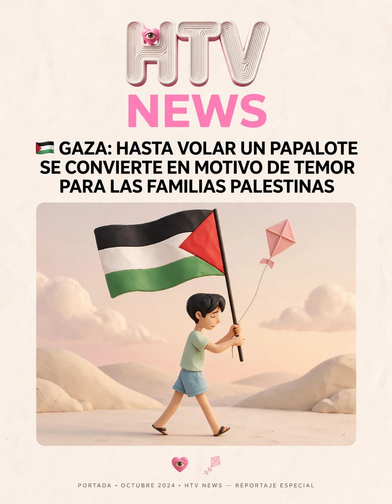 🇵🇸 GAZA: HASTA VOLAR UN PAPALOTE SE CONVIERTE EN MOTIVO DE TEMOR PARA LAS FAMILIAS PALESTINAS