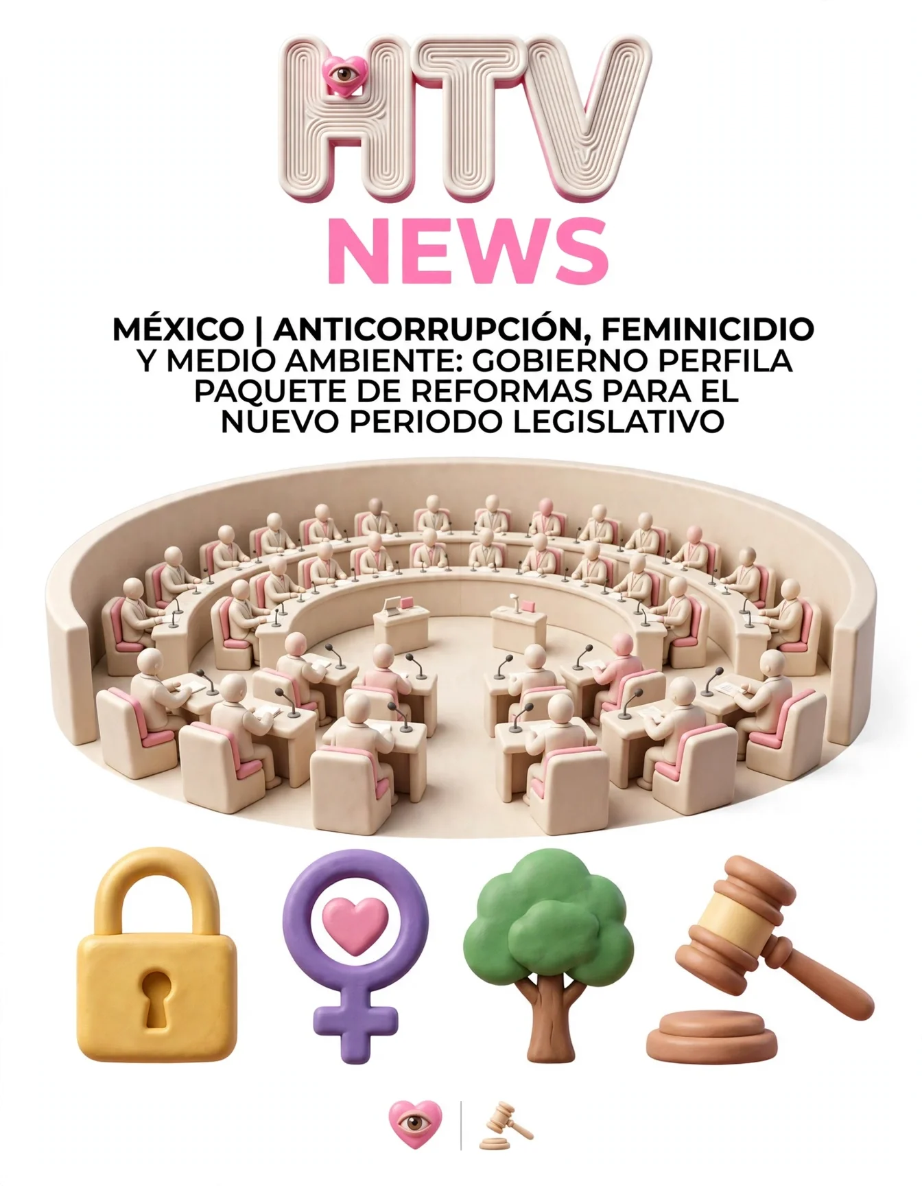 MÉXICO | ANTICORRUPCIÓN, FEMINICIDIO Y MEDIO AMBIENTE: GOBIERNO PERFILA PAQUETE DE REFORMAS PARA EL NUEVO PERIODO LEGISLATIVO