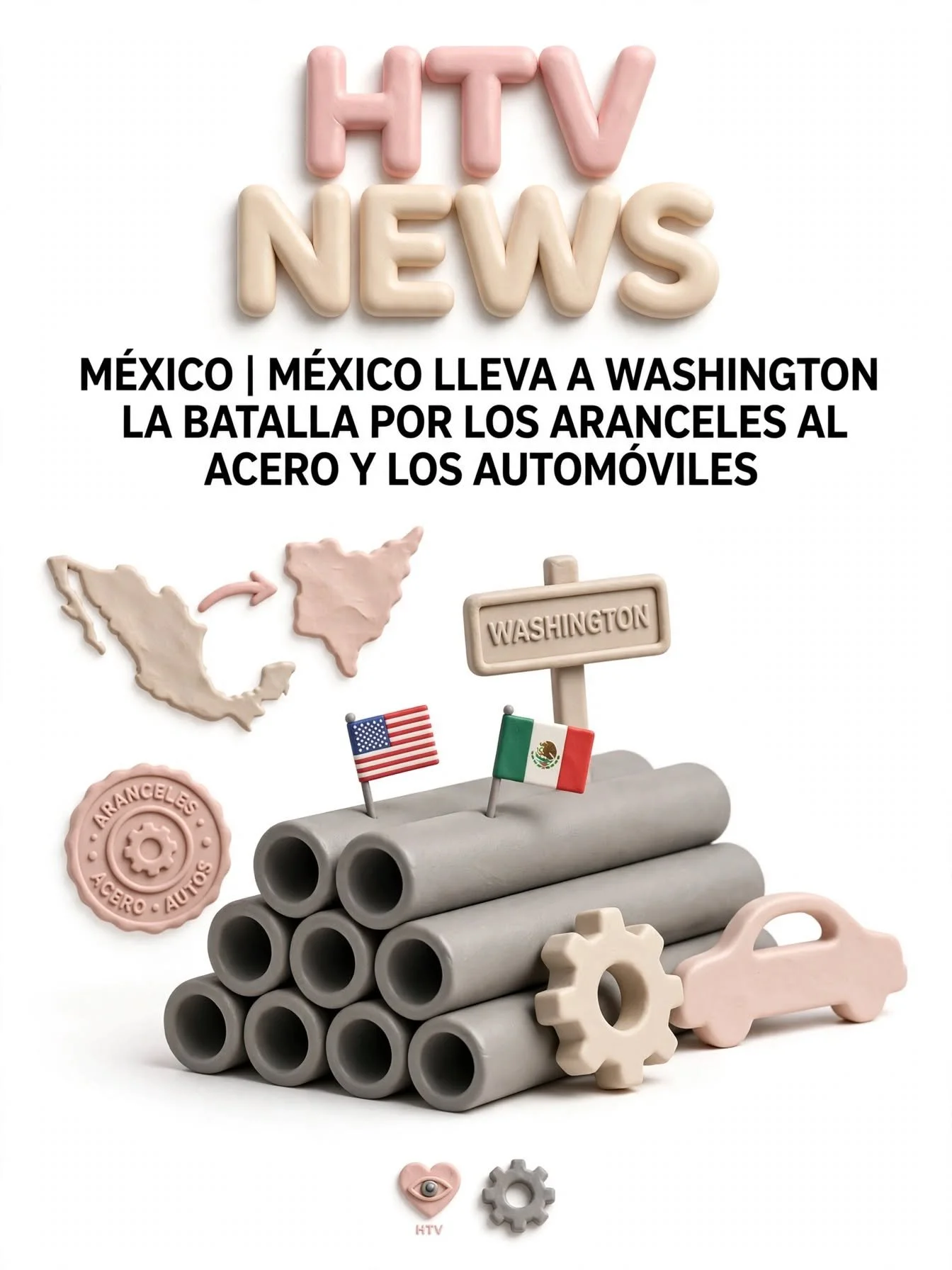 MÉXICO | LLEVA A WASHINGTON LA BATALLA POR LOS ARANCELES AL ACERO Y LOS AUTOMÓVILES