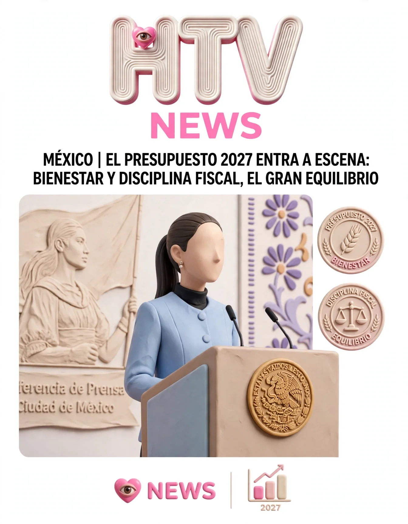 MÉXICO | EL PRESUPUESTO 2027 ENTRA A ESCENA: BIENESTAR Y DISCIPLINA FISCAL, EL GRAN EQUILIBRIO