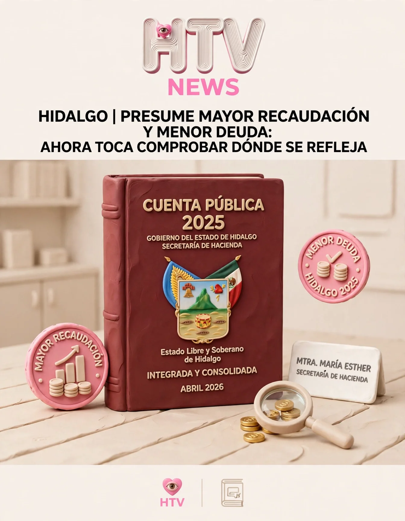 HIDALGO | PRESUME MAYOR RECAUDACIÓN Y MENOR DEUDA: AHORA TOCA COMPROBAR DÓNDE SE REFLEJA