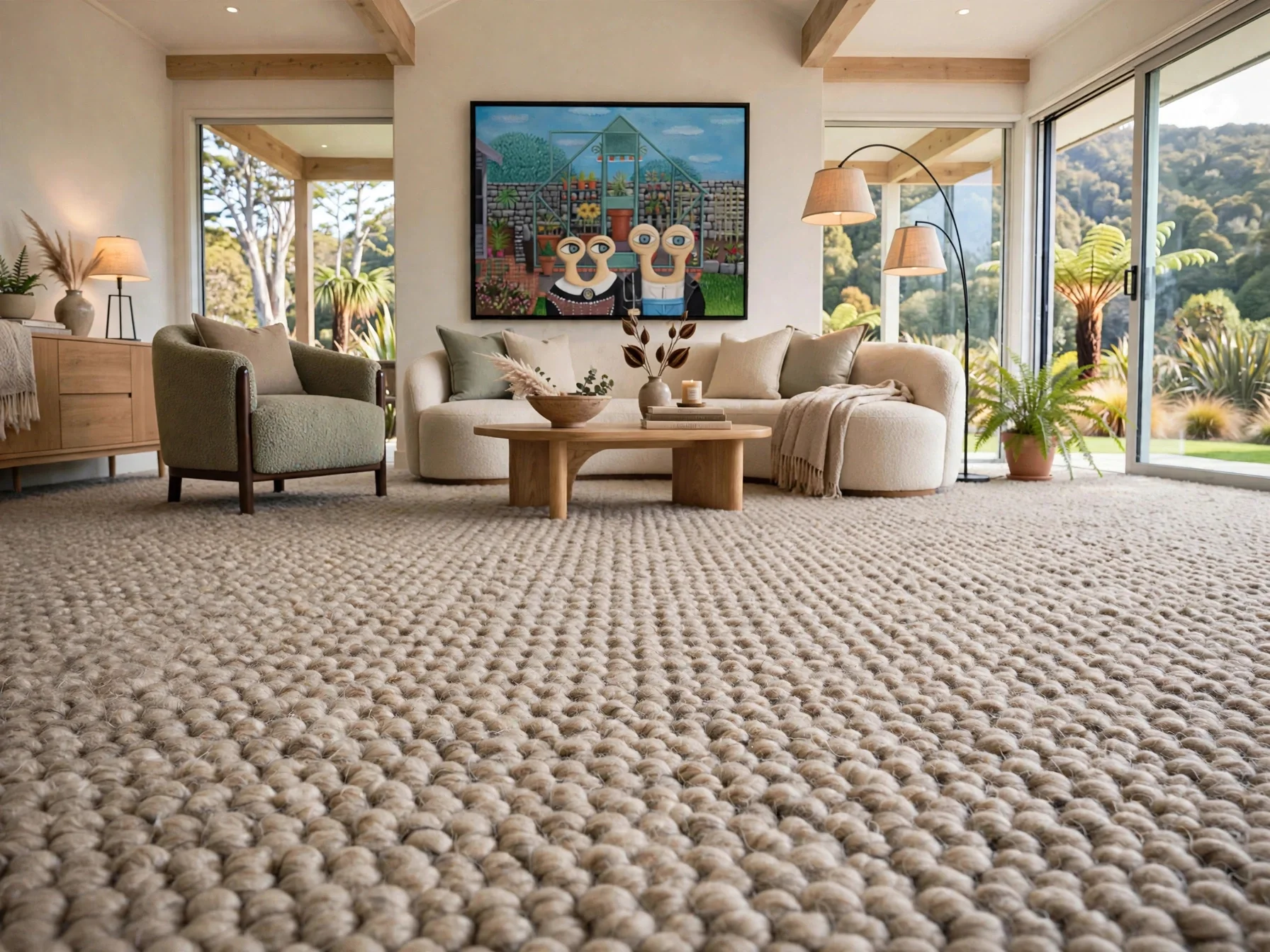 Clairmont wool loop NZ wool carpet